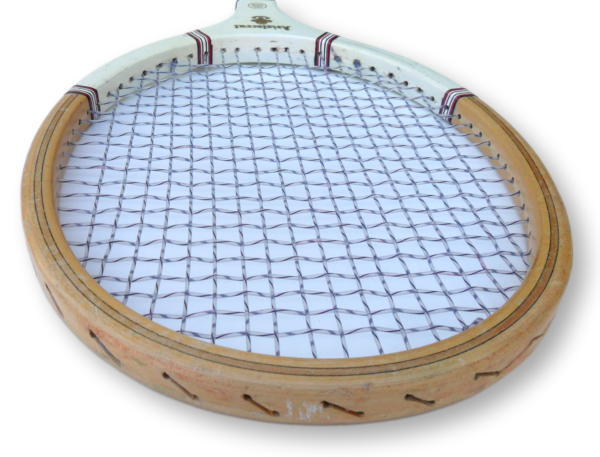 Wooden Tennis Racquet Magnan Aristocrat with Wooden Press Free Shipping - Image 7