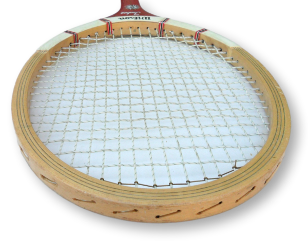 Wilson Capri Wooden Tennis Racquet Tony Trabert with Wooden Press - Image 6