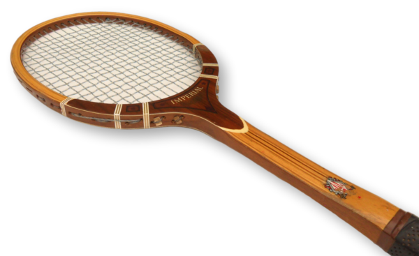 Wooden Tennis Racquet with Wooden Press Near Me TAD Davis Imperial - Image 8