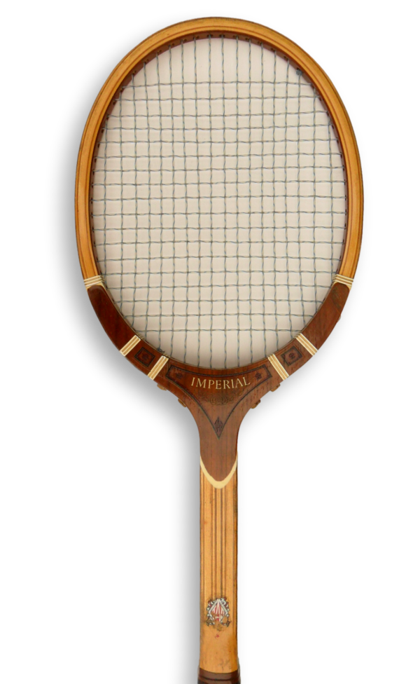 Wooden Tennis Racquet with Wooden Press Near Me TAD Davis Imperial - Image 9