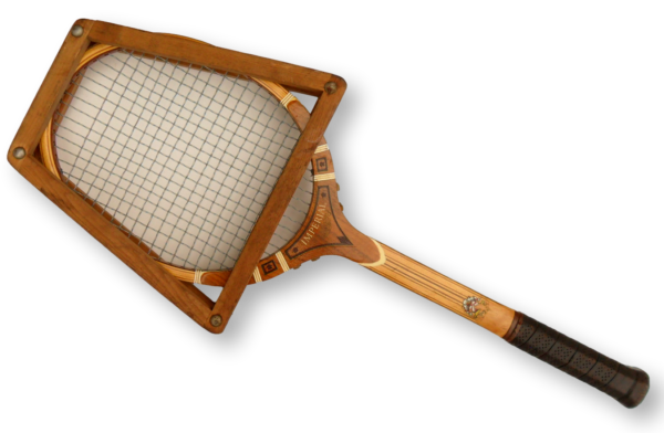 Wooden Tennis Racquet with Wooden Press Near Me TAD Davis Imperial - Image 10