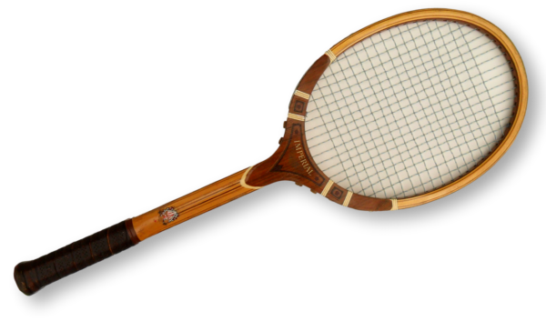 Wooden Tennis Racquet with Wooden Press Near Me TAD Davis Imperial - Image 3