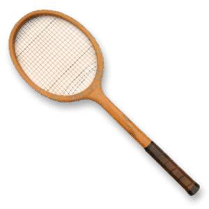 Early Slazenger PM Vintage Wooden Tennis Racquet