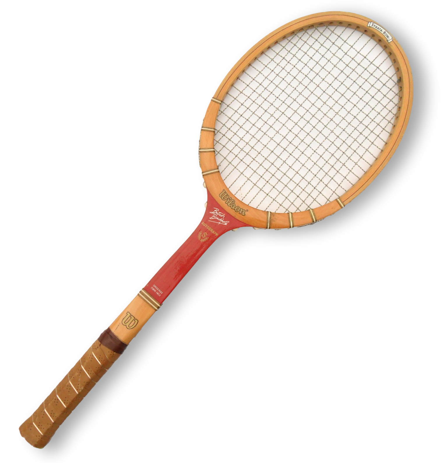 Wilson Butch Buchholz Autograph Wooden Tennis Racquet Decor Free Shipping