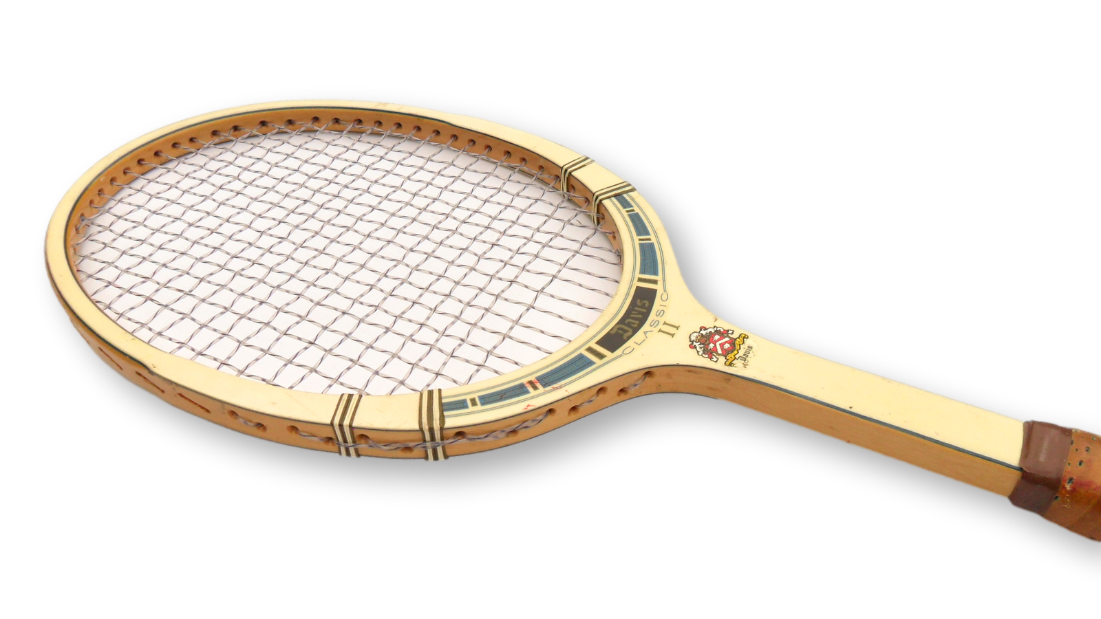 TAD Davis Classic II Vintage Wooden Tennis Racket Near Me - Image 4