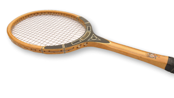 Black TAD Davis Professional Vintage Wooden Tennis Racket Near Me - Image 4