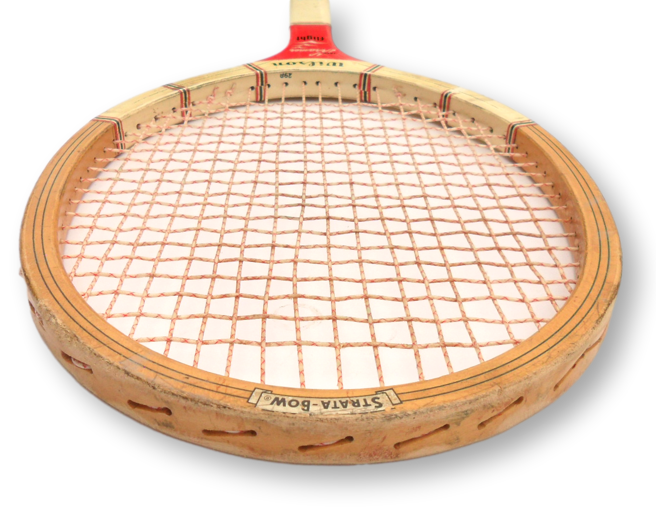 Early Wilson Jack Kramer Flight Vintage Wooden Tennis Racket Free Shipping - Image 6