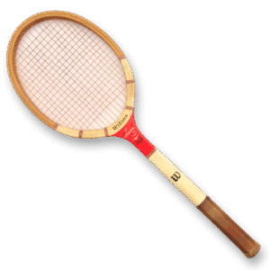 Early Wilson Jack Kramer Flight Vintage Wooden Tennis Racket Free Shipping