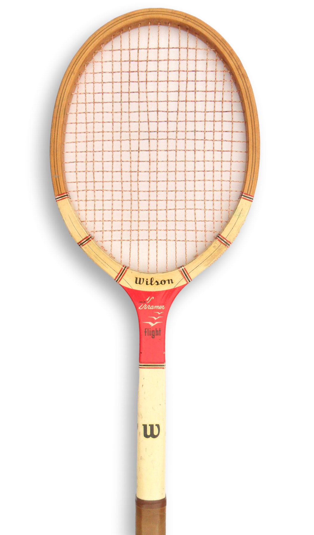 Early Wilson Jack Kramer Flight Vintage Wooden Tennis Racket Free Shipping - Image 7