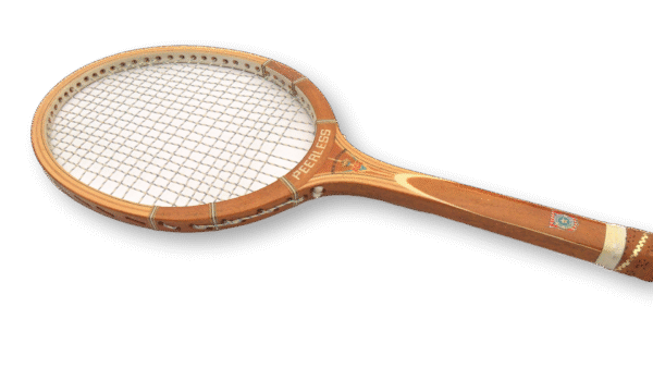 Peerless Ace Wooden Tennis Racquet Decor Free Shipping - Image 4