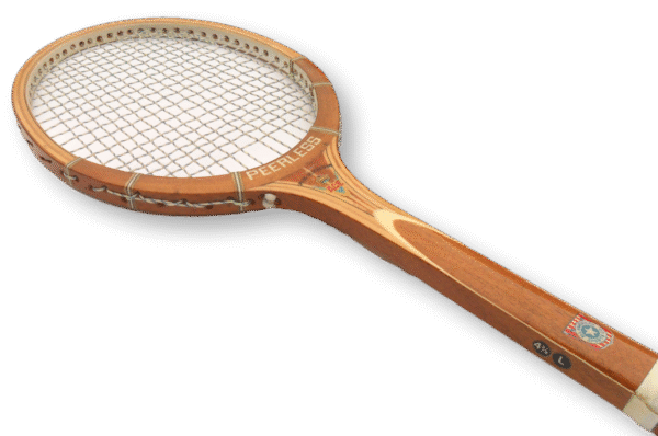 Peerless Ace Wooden Tennis Racquet Decor Free Shipping - Image 5